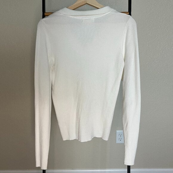 White H&M Sweater Size M - Picture 7 of 9